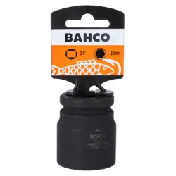 Vaso de impacto con cuadradillo de 3/4" con perfil hexagonal de 50 mm y acabado fosfatado - blíster