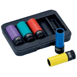 Vasos Para Ruedas 1/2", 5 Pzs