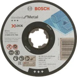 X-LOCK standard for Metal 115x2,5mm recto